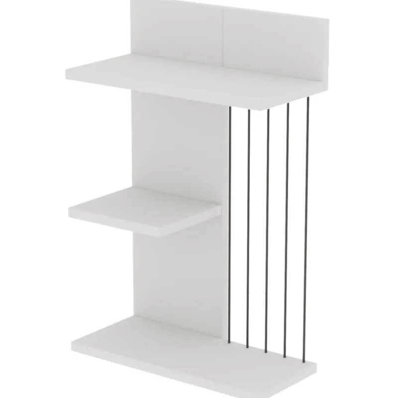 seinhylly-chic-home-40-x-19-x-dXnGawxi-0.webp Chic Home Pienkalusteet-Seinähylly 40 X 19 X 60 Cm Kaappo Valkoinen