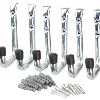 Brücke Ripustus-Seinäkoukku 6 Kpl 120x80 Mm