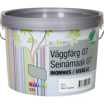 Landora Maalit-Seinämaali 07 2,5 L Salvia