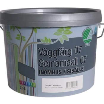 Landora Maalit-Seinämaali 2,5 L Tummanharmaa, Aistikas