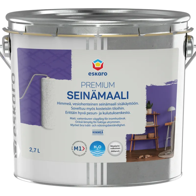 seinmaali-eskaro-premium-maala-DyJDCtts-0.webp Eskaro Maalit-Seinämaali Premium Maalarinvalkoinen 2,7 L