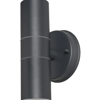 Airam Ulkovalaisimet-Seinävalaisin Alppila 2S IP44 GU10 Max 2 X 35 W Antrasiitti