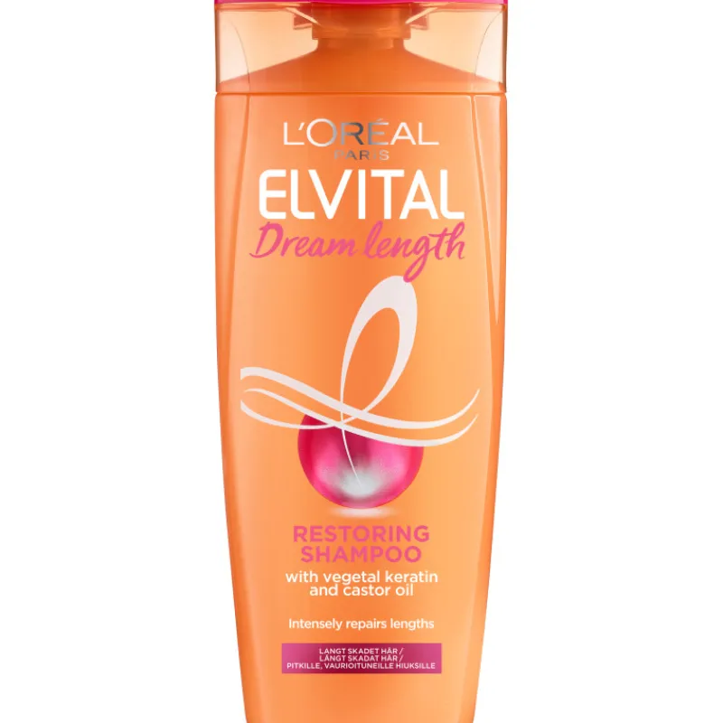 shampoo-250ml-dream-length-pit-icLSNnTR-0.webp Loreal Elvital Shampoot Ja Hoitoaineet^Shampoo 250ml Dream Length Pitkille Ja Vaurioituneille Hiuksille