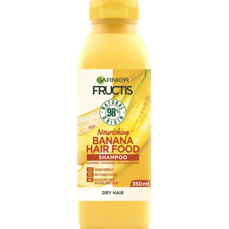 shampoo-garnier-350-ml-banana-nqgRmuhU-0.webp Garnier Fructis Shampoot Ja Hoitoaineet^Shampoo Garnier 350 Ml Banana Hair Food Kuiville Hiuksille