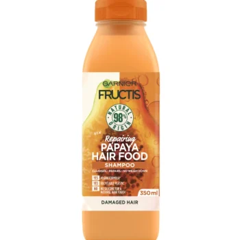 Garnier Fructis Shampoot Ja Hoitoaineet^Shampoo Garnier 350 Ml Papaya Hair Food Vaurioituneille Hiuksille
