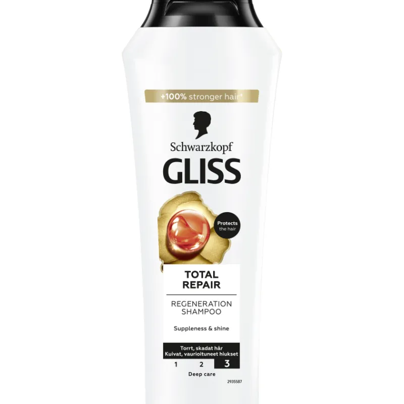 shampoo-schwarzkopf-gliss-250-CEYdFkpy-0.webp Schwarzkopf Gliss Shampoot Ja Hoitoaineet^Shampoo 250 Ml Total Repair