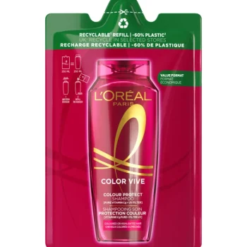 Loreal Elvital Shampoot Ja Hoitoaineet^Shampoon Täyttöpakkaus 250 Ml Color Vive
