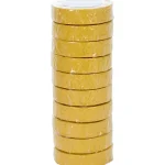 Teipit-Sähköteippi 15 Mm X 10 M, Keltainen