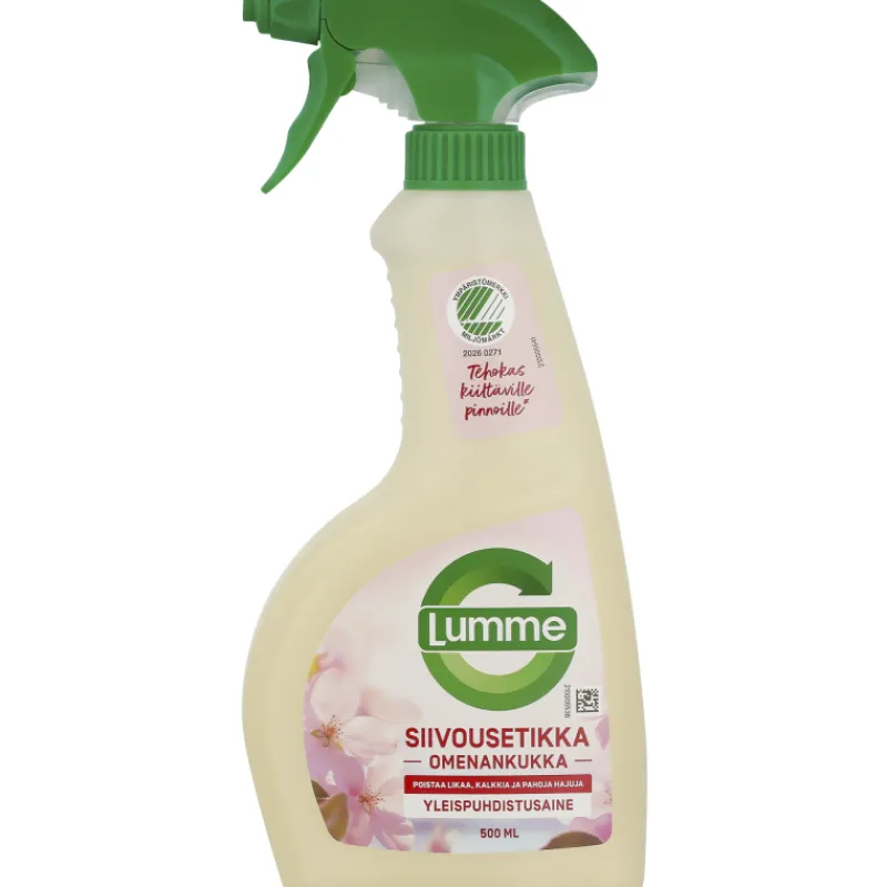 siivousetikka-lumme-500-ml-ome-VTDgFcnO-0.webp Lumme Kodin Puhdistusaineet Ja Ilmanraikastimet^Siivousetikka 500 Ml Omenankukka