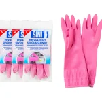 Sini Siivousvälineet^Siivouskäsine L Pitkävartinen