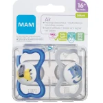 Ainu MAM Vauvan Hoito^Silikonitutti Air 16 + Kk 2 Kpl/pkt