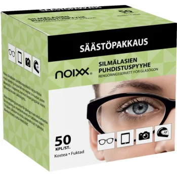 Noixx Aurinko- Ja Lukulasit^Silmälasien Puhdistuspyyhe 50 Kpl