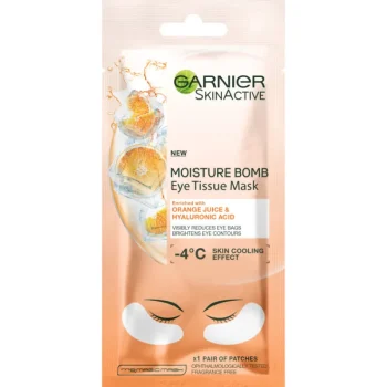 Garnier Skin Active Ihonhoitotuotteet^Silmänalusnaamio Moisture Bomb Eye Tissue Mask 6 G Orange Juice