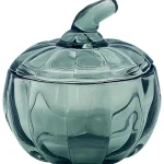 Kotikulta Maljakot Ja Koriste-esineet-Säilytysastia 10,6 Cm Kurpitsa Vihreä