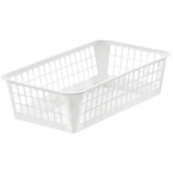 Orthex S채ilytysj채rjestelm채t-Säilytyskori Basic S Valkoinen/1,75 L