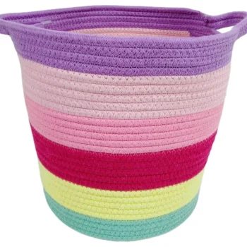 Miny Sisustuskorit-Säilytyskori 28 X 29 Cm Sateenkaari