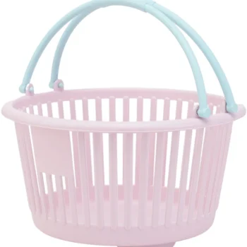 Miny Sisustuskorit-Säilytyskori Pyöreä Vaaleanpunainen