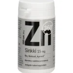 Arki 360u00b0 Terveysravinteet Ja -valmisteet^Sinkki 100 Kpl 15 Mg Mansikka-vadelma