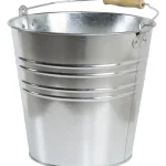 Saavit Ja 채mp채rit^Sinkkisanko 10l Puukahvalla