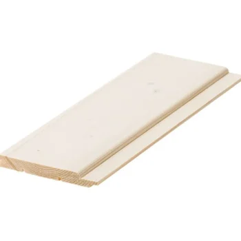 Cent Puutavara-Sisustuspaneeli STP 14 X 120 X 3570 Mm, Kuusi, Valkolakattu, Päätypontattu, 6 Kpl