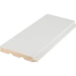 Cent Puutavara-Sisustuspaneeli STS(4) 15x140x2370, Mänty, Valkoinen, Päätypontattu