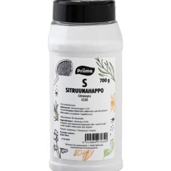 Priima Mausteet Ja Liemivalmisteet^Sitruunahappo 700 G