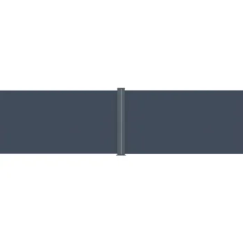 Lykke Pihan Rakennusmateriaalit-Sivumarkiisi 1,6 X 3 M(x2) Kaksipuolinen, Tummanharmaa