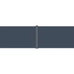 Lykke Pihan Rakennusmateriaalit-Sivumarkiisi 1,8 X 3 M(x2) Kaksipuolinen, Tummanharmaa