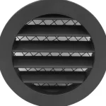 Europlast LVI-Säleikkö Alumiiniseos, u00d8100 Mm, Antrasiitti