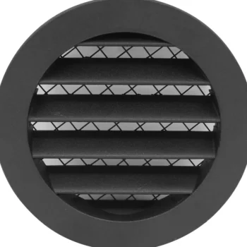 Europlast LVI-Säleikkö Alumiiniseos, u00d8100 Mm, Antrasiitti