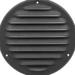 Europlast LVI-Säleikkö Metalli, u00d8125 Mm, Antrasiitti