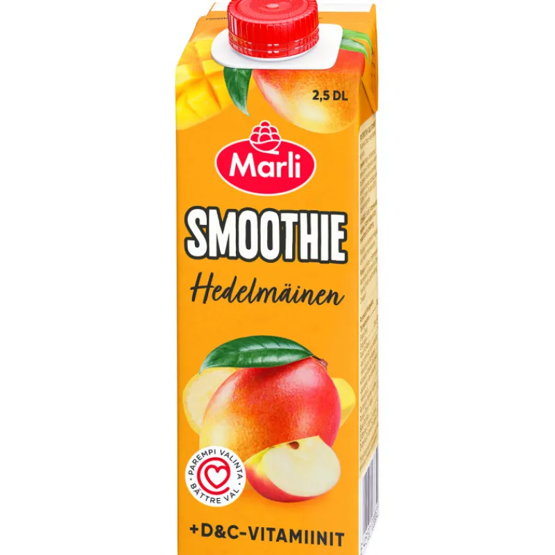 smoothie-025-l-hedelminen-d-c-CoxSRFaT-0.webp Marli Mehut, Mehutiivisteet Ja Glögit^Smoothie 0,25 L Hedelmäinen +D & C