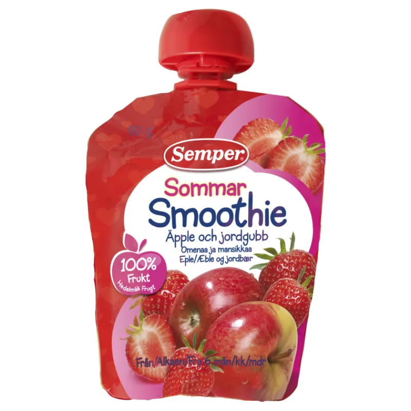 smoothie-semper-90-g-sommar-6-xUSIkLVt-0.webp Semper Lastenruoka-ateriat Ja Välipalat^Smoothie 90 G Sommar 6 Kk