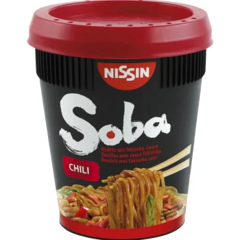 Nissin Pastat^Soba Cup Chili 92 G Kuppinuudeli