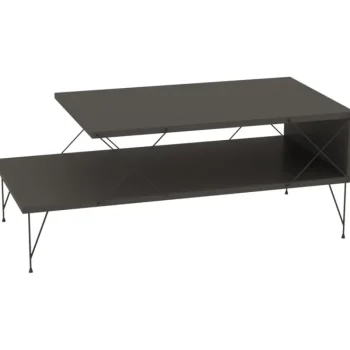 Chic Home Pienkalusteet-Sohvapöytä 100 X 50 X 40 Cm Loitsu Antrasiitti