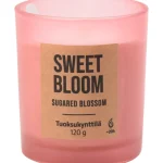 Miny Kynttilänjalat Ja Kynttilät-Soijavahakynttilä 7 X 8 Cm Sugared Blossom