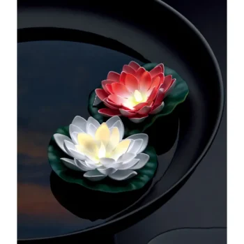 Kotikulta Aurinkokennovalaisimet-Solar Lumpeenkukka