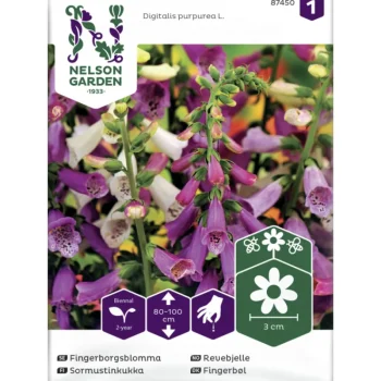 Nelson Garden Basic Kasvien Ja Nurmikonsiemenet-Sormustinkukka Siemen Väriseos