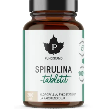 Puhdistamo Terveysravinteet Ja -valmisteet^Spirulinatabletit 200 Kpl