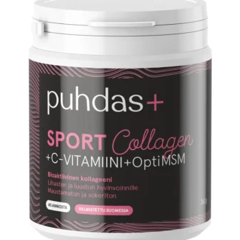 Puhdas+ Terveysravinteet Ja -valmisteet^Sport Collagen & C-vitamiini & OptiMSM 260 G