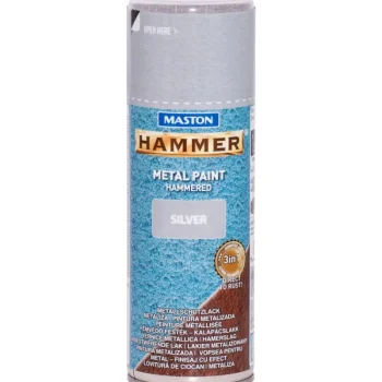 Hammer Maalit-Spraymaali Vasaralakka 400 Ml Hopea