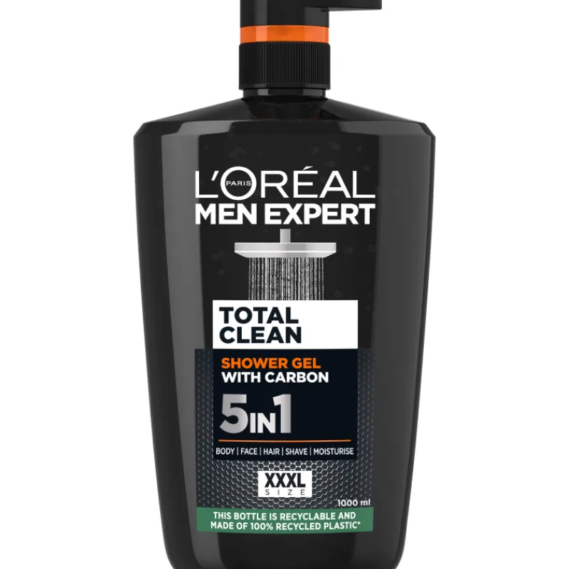 suihkugeeli-loreal-men-expert-hLnedNpE-0.webp Loreal Men Miesten Ihonhoito Ja Puhdistus^Suihkugeeli Expert 1 L Pure Carbon Total Clean