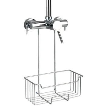 Wenko Ripustus-Suihkuhyllykkö Milo Kromi