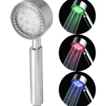 LVI-Suihkukahva LED-valoilla