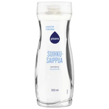 Pisara Saippuat Ja Kylpyvaahdot^Suihkusaippua 300 Ml Sensitive Hajusteeton