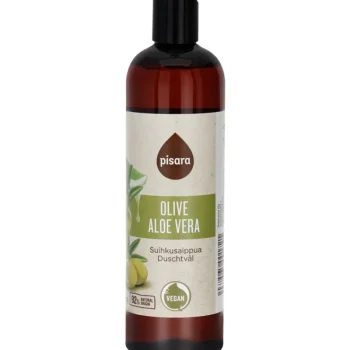 Pisara Saippuat Ja Kylpyvaahdot^Suihkusaippua 400ml Vegan Aloe & Olive Oil