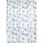 Kotikulta Kylpyhuone- Ja Saunatekstiilit-Suihkuverho 180 X 200 Cm Sinilumme