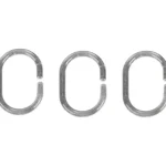 Kotikulta Verhot Ja Verhotarvikkeet-Suihkuverhorengas 12 Kpl Läpinäkyvä