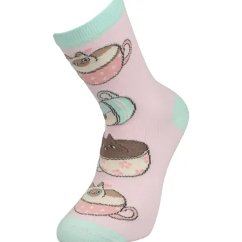 Miny Naisten Sukat Ja Sukkahousut^Sukat Kissat Teemukissa 39-42