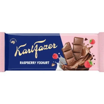 Karl Fazer Suklaat^Suklaalevy 100 G Vadelmajogurtti